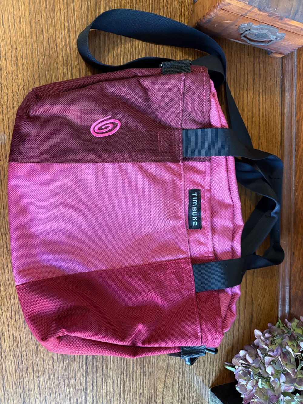 Timbuk2 Cargó Tote Two-Tone Pink Burgundy